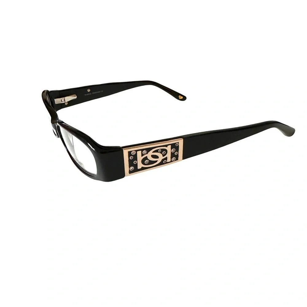 BEBE Fashionista Black Cat-Eye Eyeglass Frames 51-14-130 mm Optical Frames NWOT